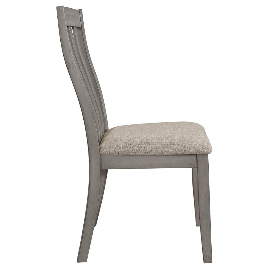 Nogales Grey Side Chair - furniture place usa