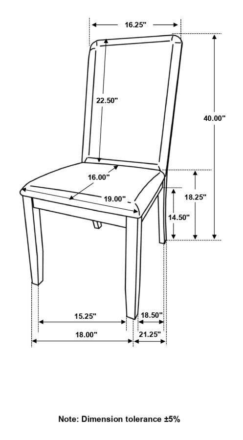 Wethersfield Beige Side Chair - furniture place usa