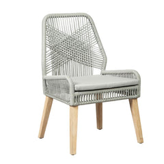 Nakia Grey Side Chair - furniture place usa