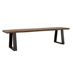 Ditman Brown Bench - furniture place usa