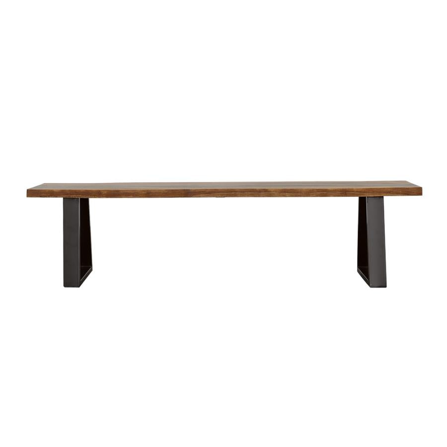 Ditman Brown Bench - furniture place usa