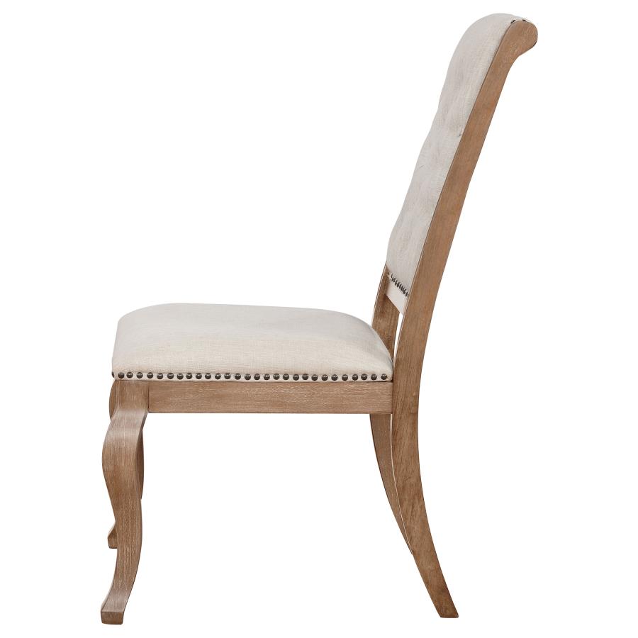 Brockway Ivory Side Chair - furniture place usa