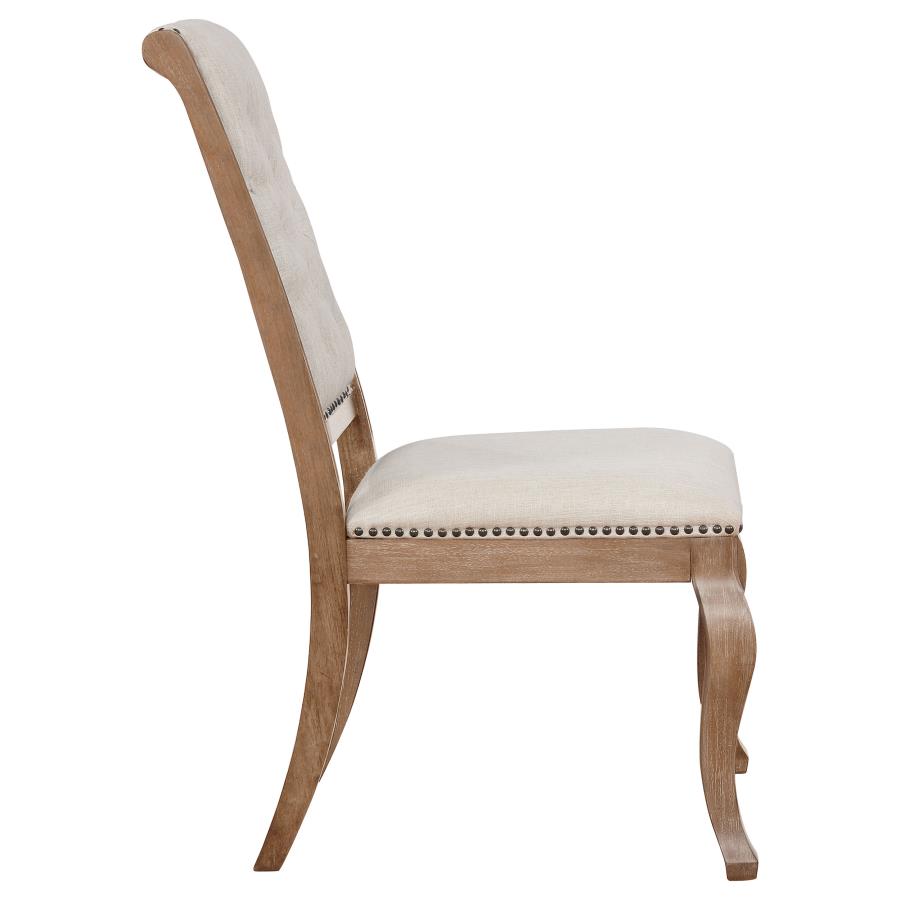 Brockway Ivory Side Chair - furniture place usa