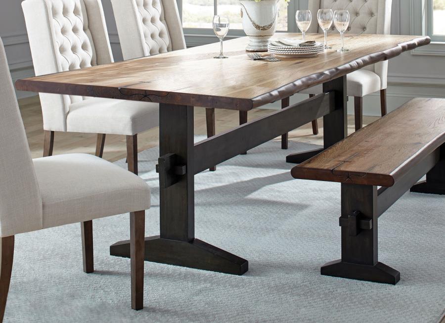 Bexley Brown Dining Table - furniture place usa