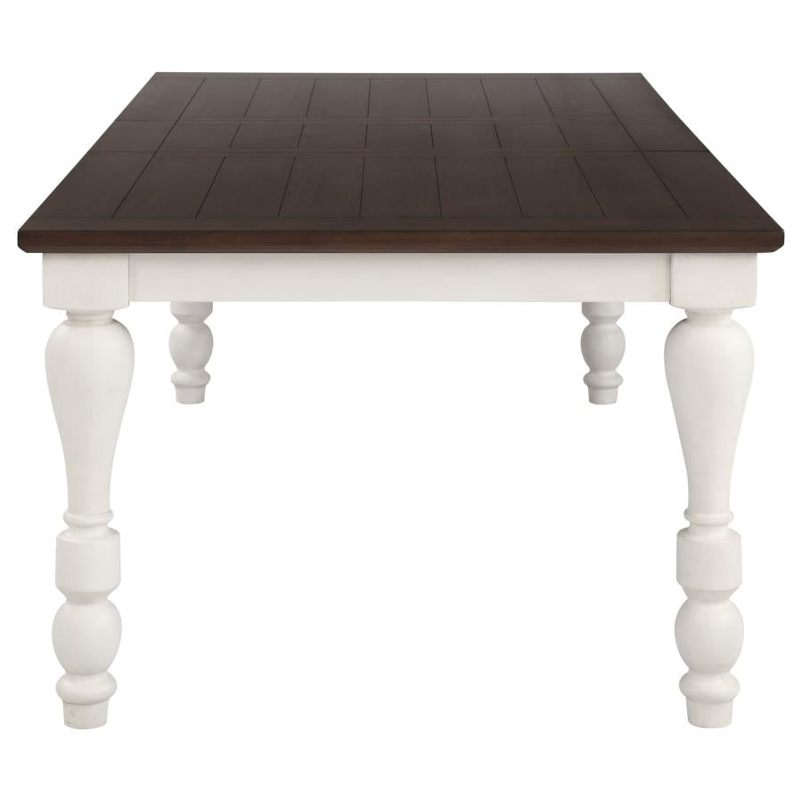 Madelyn White Dining Table - furniture place usa