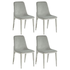 Irene Grey Side Chair - furniture place usa