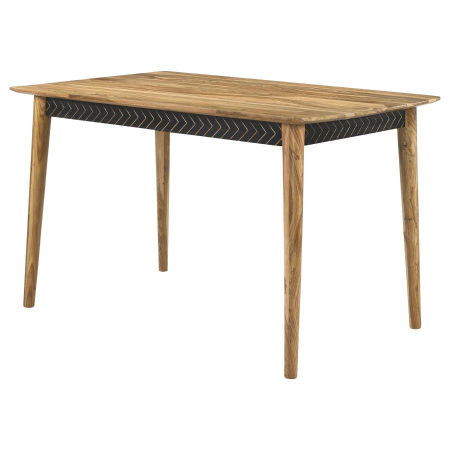 Partridge Brown Counter Height Dining Table - furniture place usa