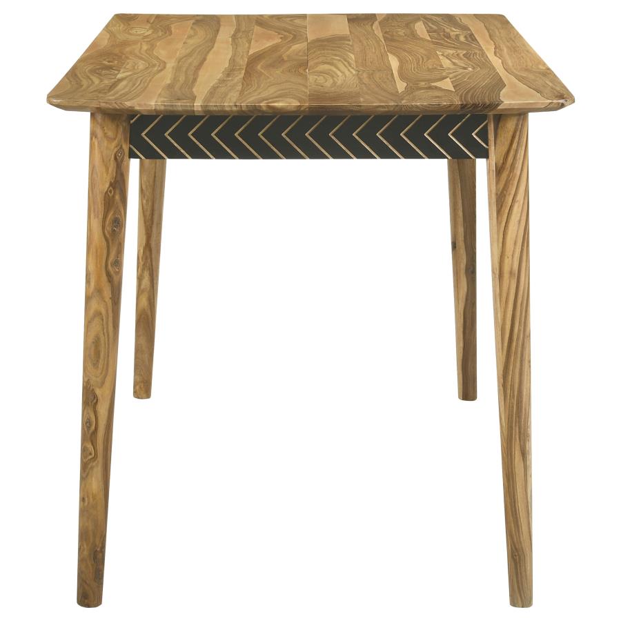 Partridge Brown Counter Height Dining Table - furniture place usa