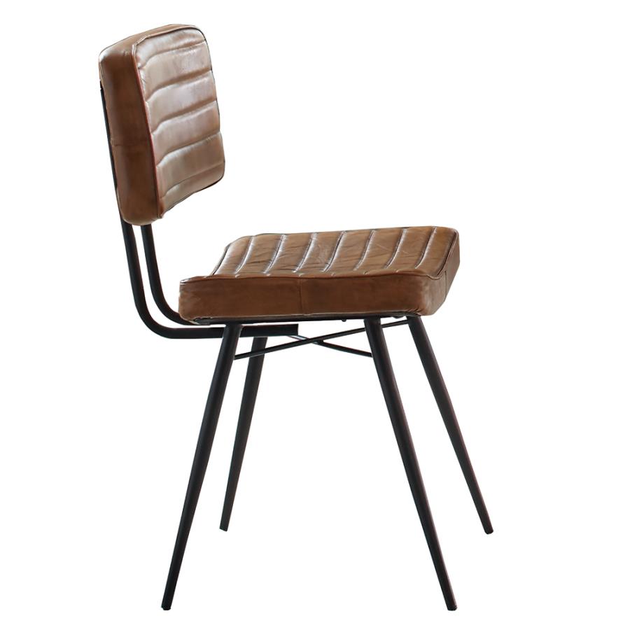 Misty Brown Side Chair - furniture place usa