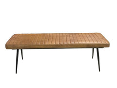 Misty Brown Bench - furniture place usa