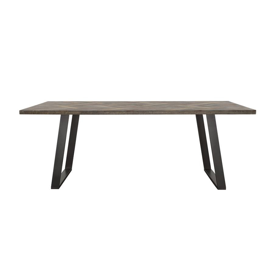 Misty Brown Dining Table - furniture place usa