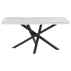 Paulita White Dining Table - furniture place usa