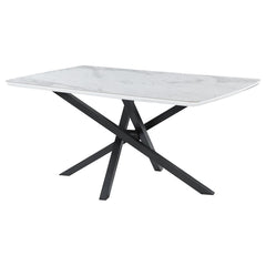 Paulita White Dining Table - furniture place usa