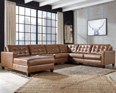 Baskove 4-Piece Sectional with Chaise - 11102S1 - furniture place usa