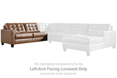 Baskove Left-Arm Facing Loveseat - furniture place usa