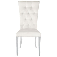 Kerwin White Side Chair - furniture place usa