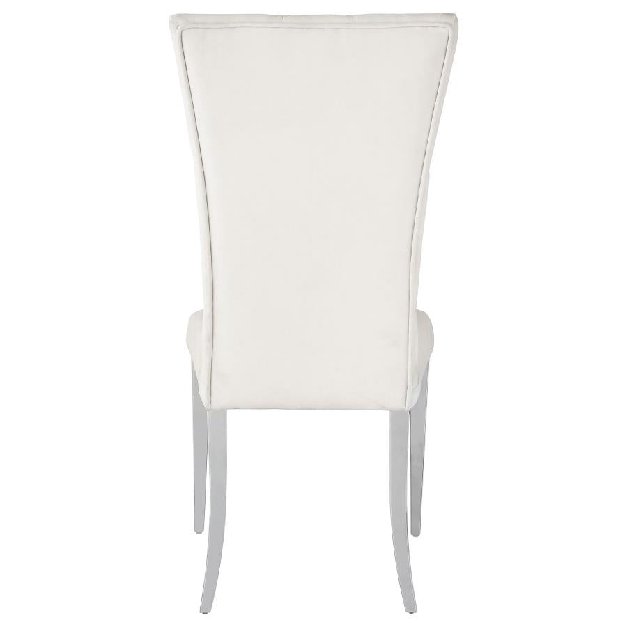 Kerwin White Side Chair - furniture place usa