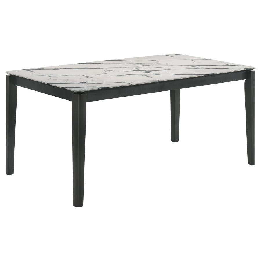 Stevie White Dining Table - furniture place usa