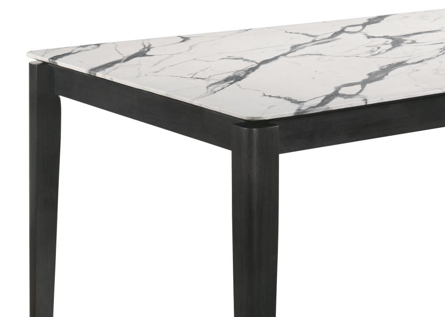 Stevie White Dining Table - furniture place usa