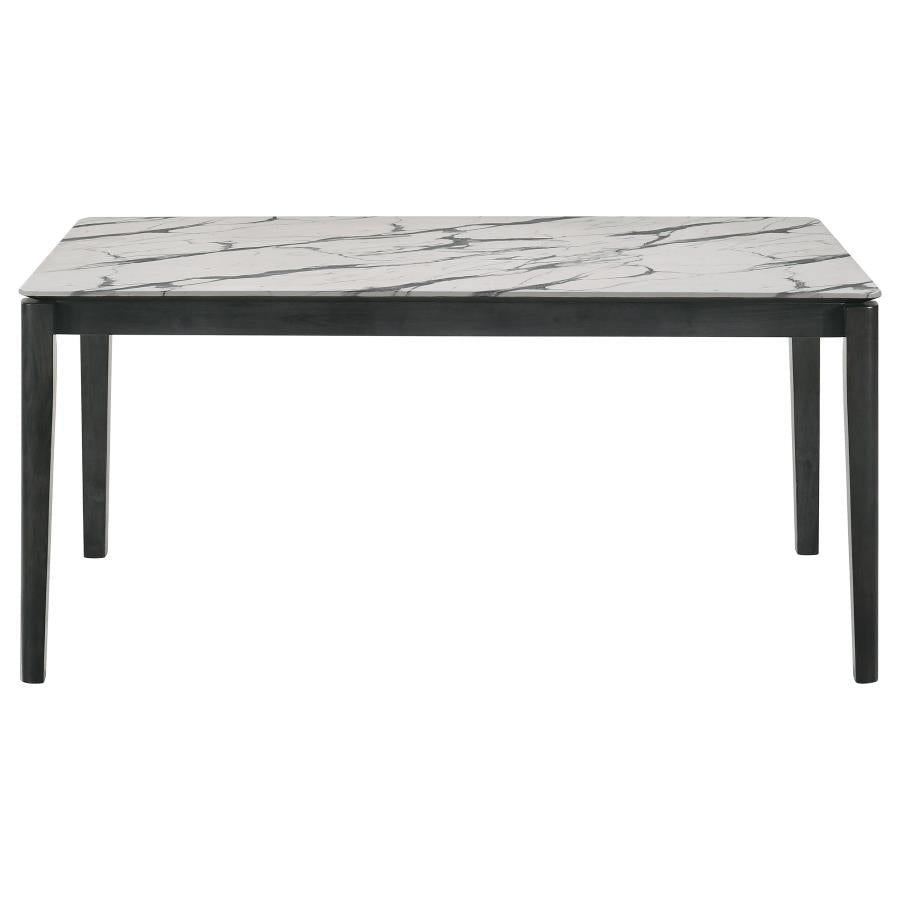 Stevie White Dining Table - furniture place usa