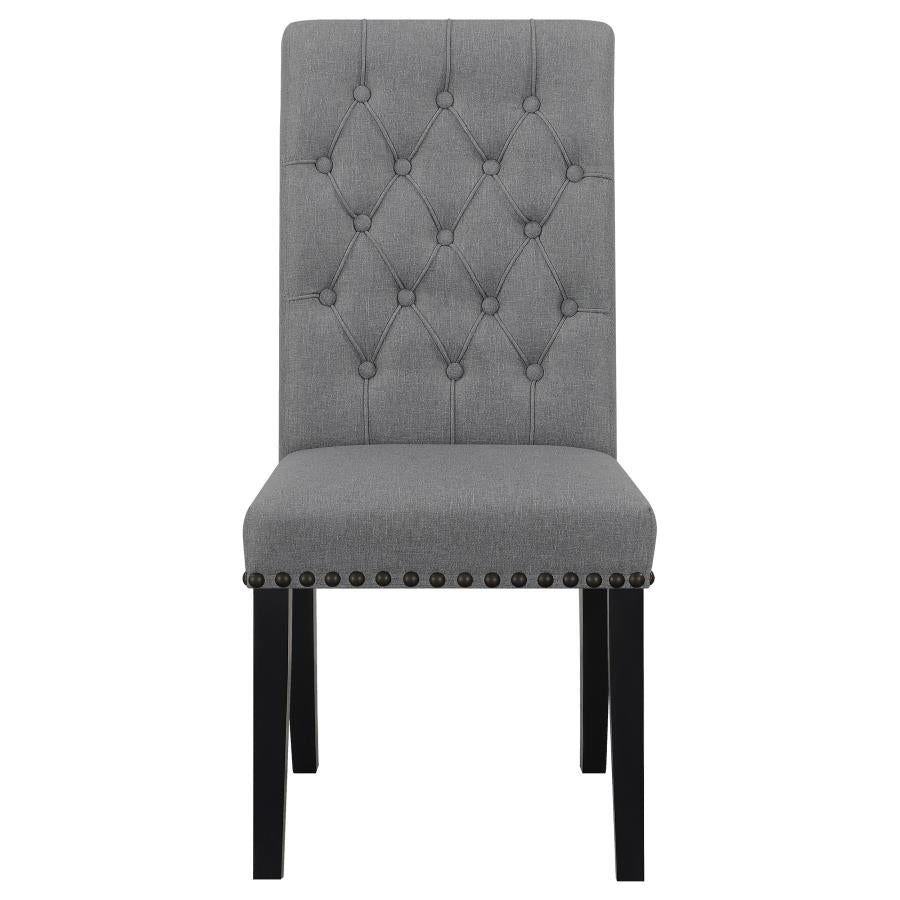 Alana Grey Side Chair - furniture place usa