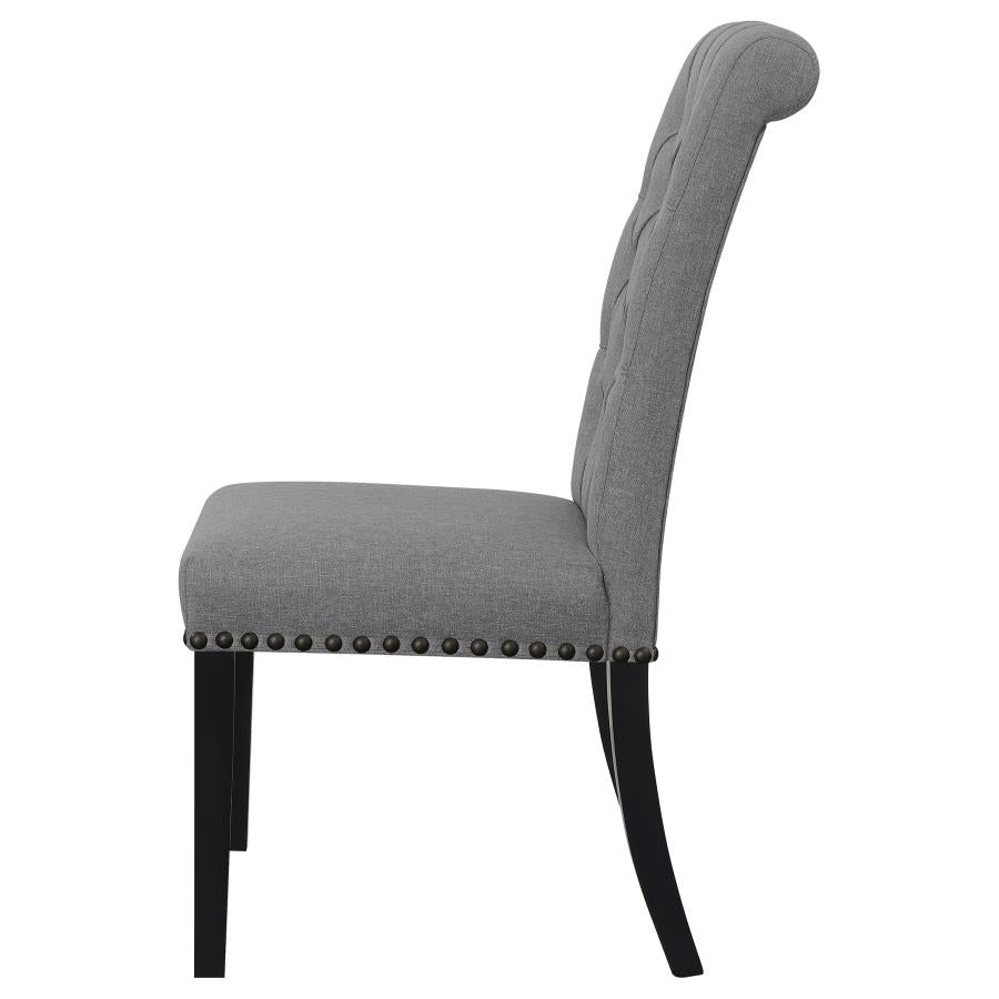 Alana Grey Side Chair - furniture place usa