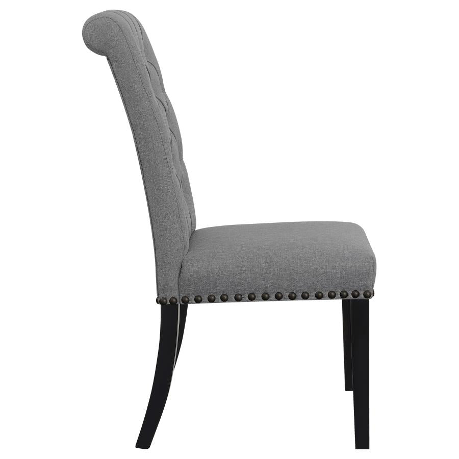 Alana Grey Side Chair - furniture place usa