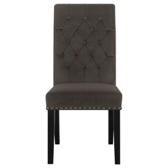 Alana Brown Side Chair - furniture place usa