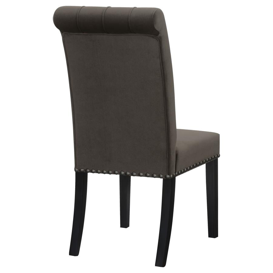 Alana Brown Side Chair - furniture place usa