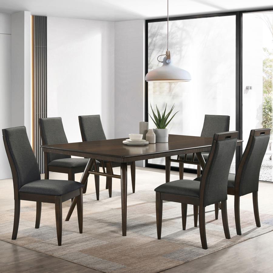 Wes Grey 5 Pc Dining Set - furniture place usa