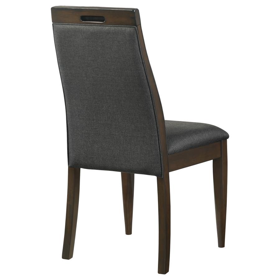 Wes Grey Side Chair - furniture place usa