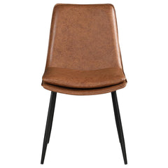 Ortega Brown Side Chair - furniture place usa