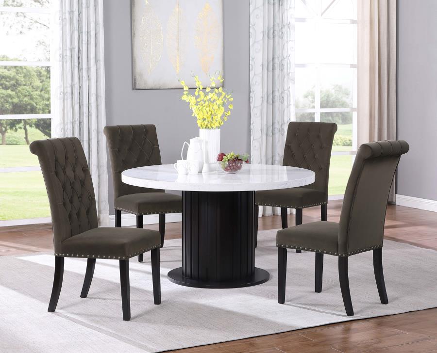 Sherry Brown 5 Pc Dining Set - furniture place usa