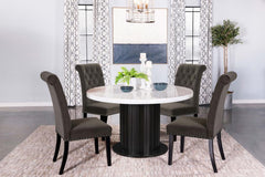 Sherry Brown 5 Pc Dining Set - furniture place usa