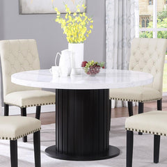 Sherry White Dining Table - furniture place usa