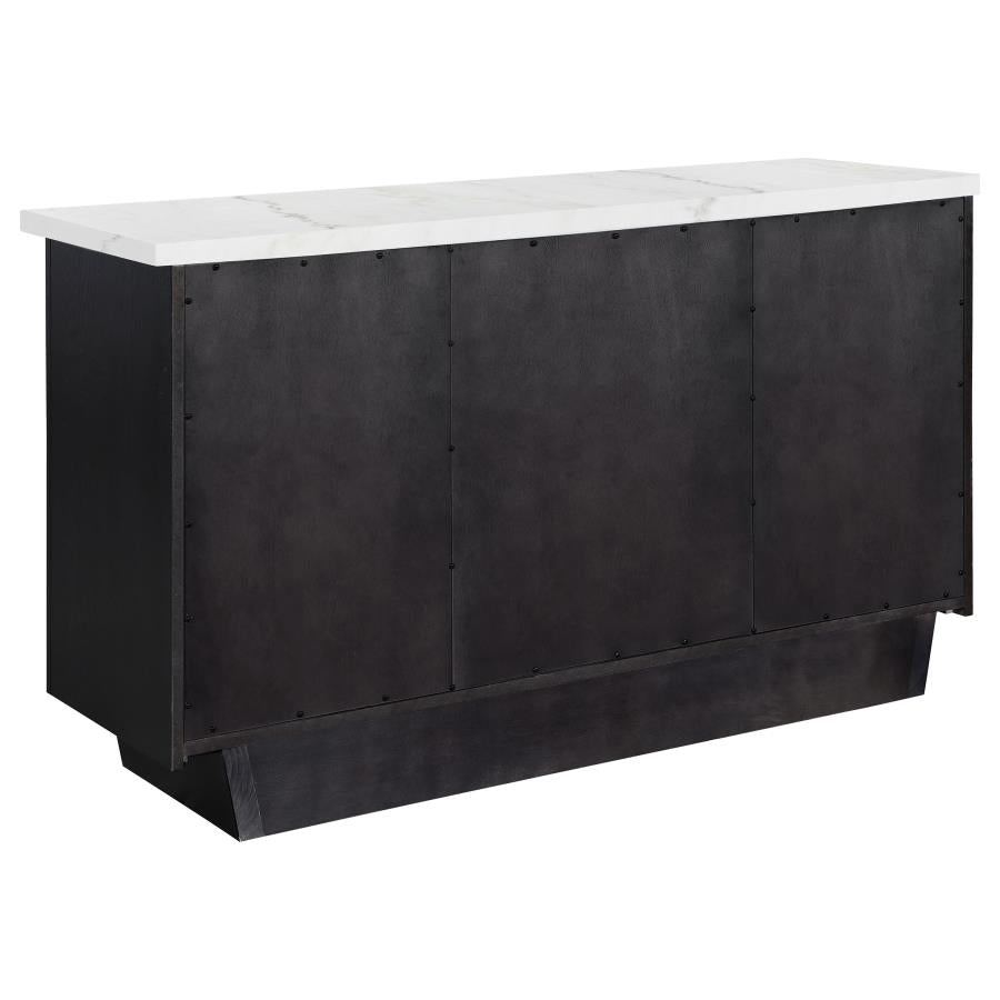 Sherry Brown Sideboard - furniture place usa