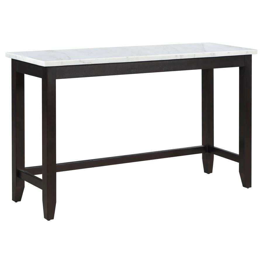 Toby White Counter Height Dining Table - furniture place usa