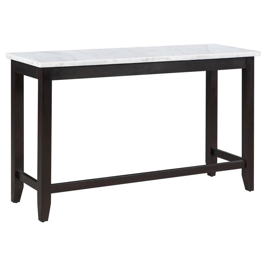 Toby White Counter Height Dining Table - furniture place usa