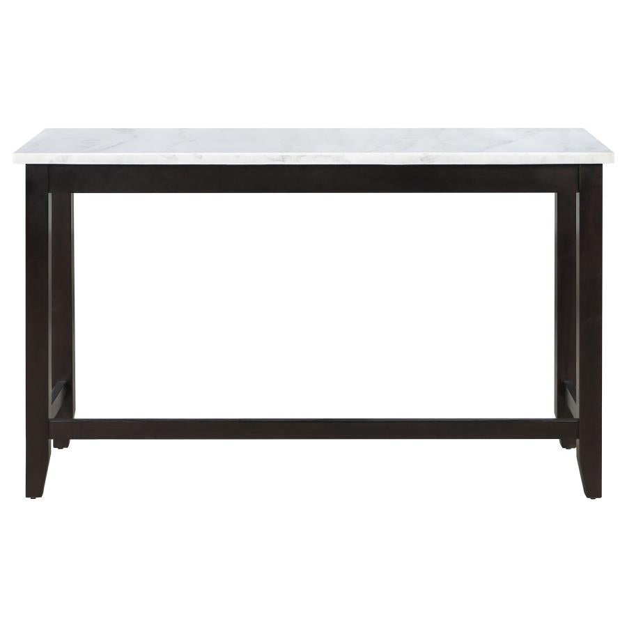 Toby White Counter Height Dining Table - furniture place usa