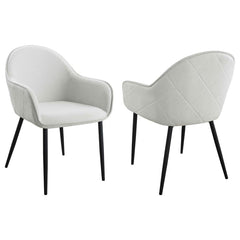 Emma Grey Arm Chair - furniture place usa