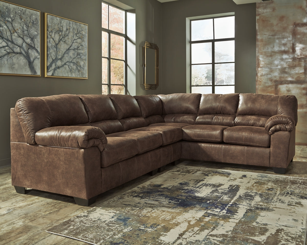 Bladen 3-Piece Sectional with Ottoman - PKG012903 - furniture place usa