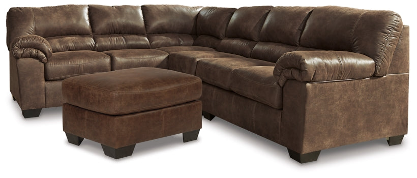 Bladen 3-Piece Sectional with Ottoman - furniture place usa