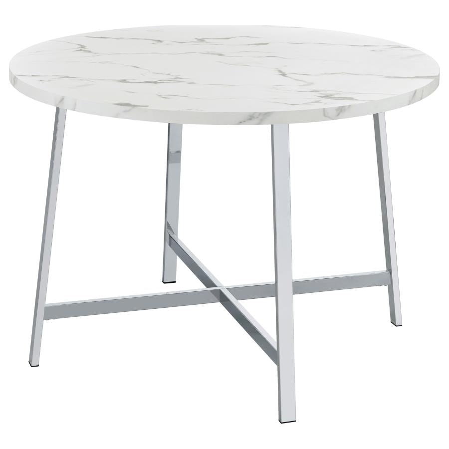 Alcott White Dining Table - furniture place usa