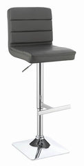 Bianca Grey Adjustable Bar Stool - furniture place usa