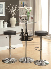 Gianella Clear Bar Table - furniture place usa