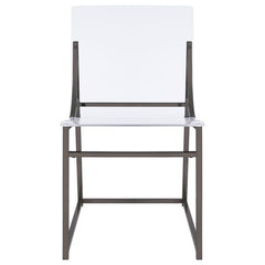 Clear Side Chair - furniture place usa