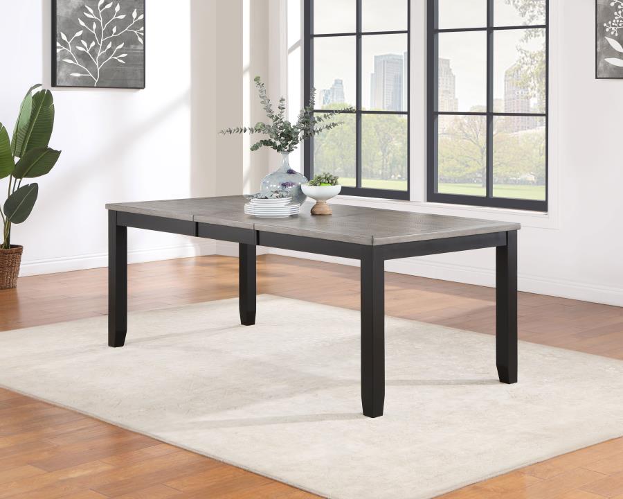 Elodie Grey Dining Table - furniture place usa