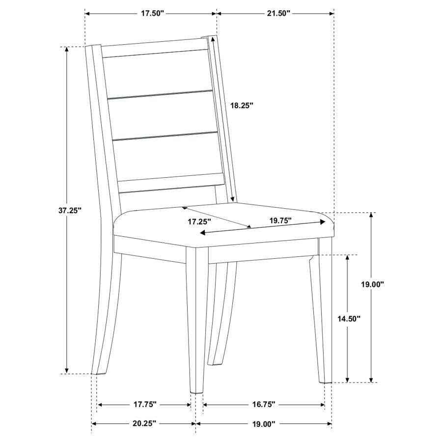 Elodie Grey Side Chair - furniture place usa