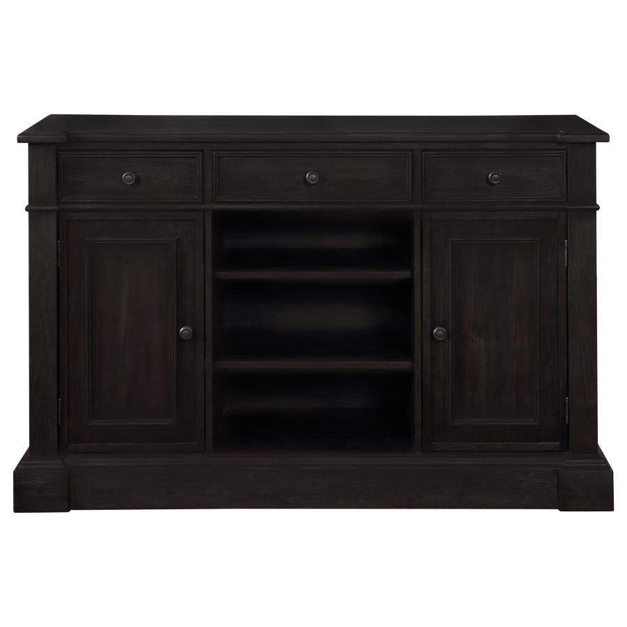 Phelps Black Sideboard - furniture place usa