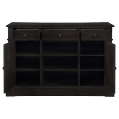 Phelps Black Sideboard - furniture place usa